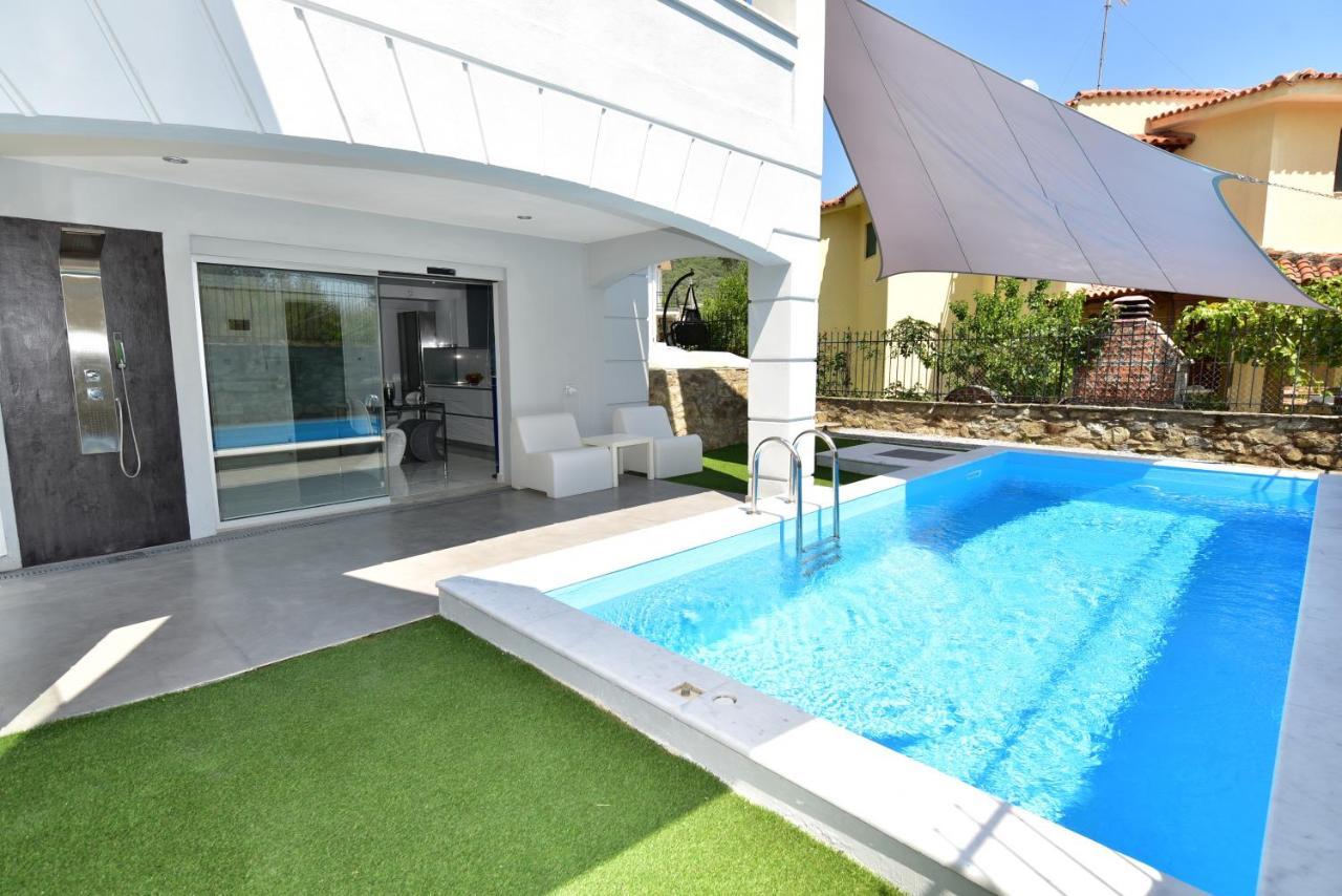 Alpha Delta Pool Suite Палеон-Цифликион Экстерьер фото
